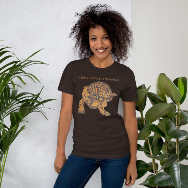 Box Turtle Unisex t-shirt - Image 13